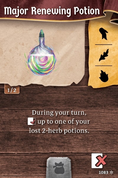 Major Renewing Potion